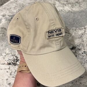 Four Seasons Resort Nevis West Indies tan hat
